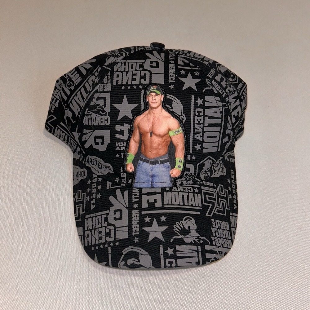 Jon Cena WW Hat Grey Design New